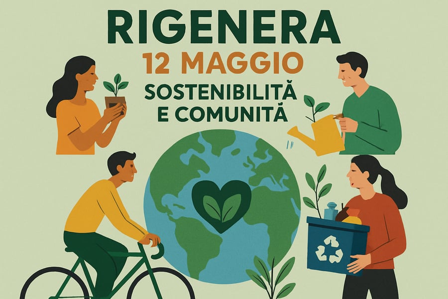 Evento Rigenera dedicato alla sostenibilità e alla comunità