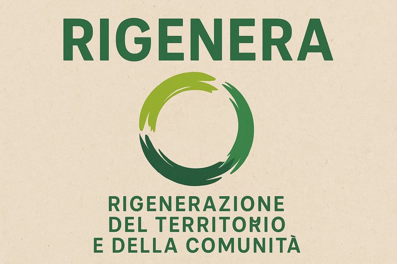 Evento Rigenera per la rigenerazione del territorio e della comunità